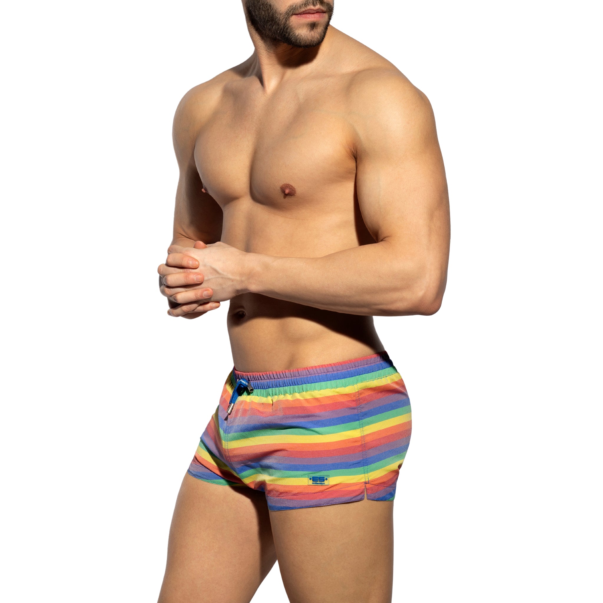 ES Collection Multi Stripes Swim Shorts Multi 2304
