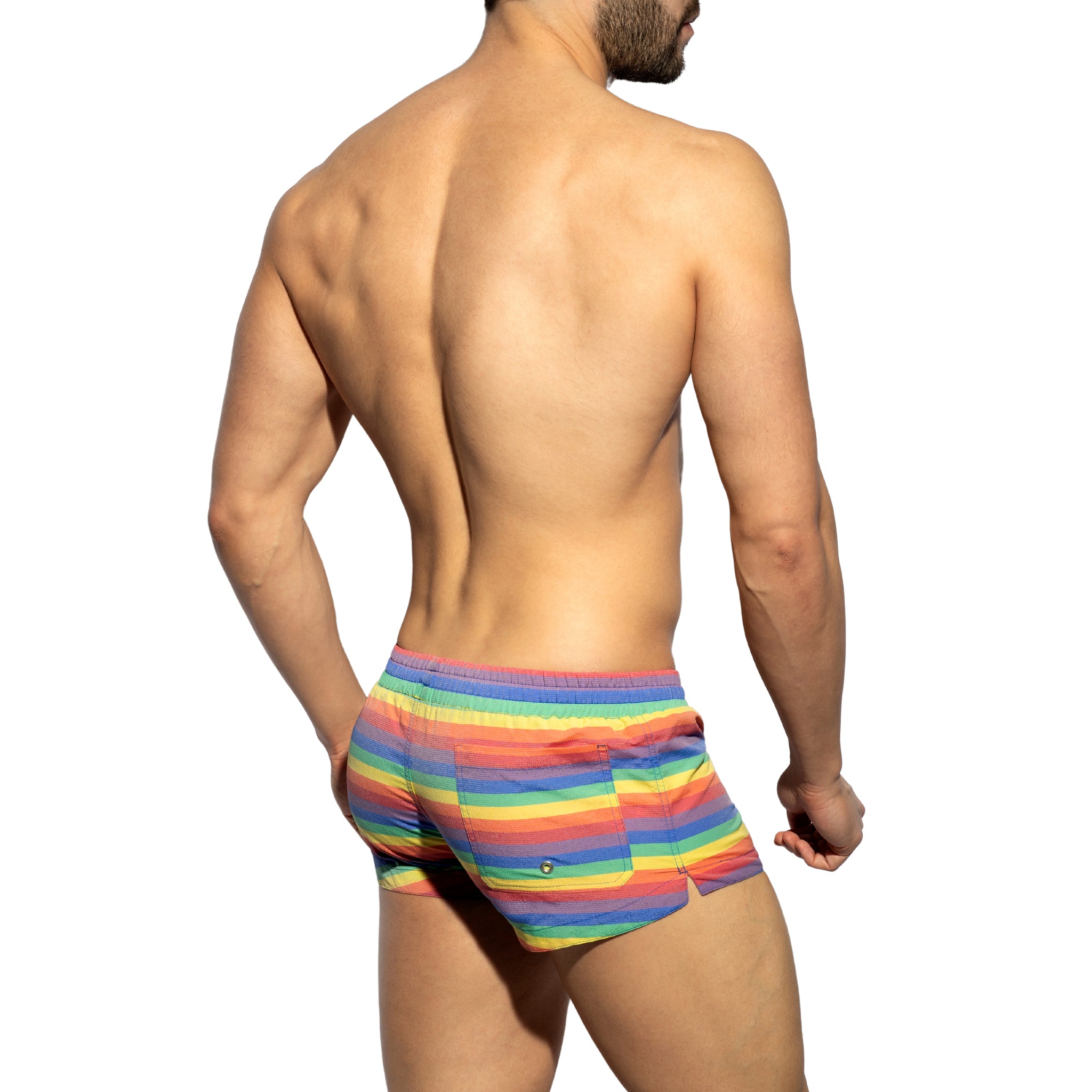 ES Collection Multi Stripes Swim Shorts Multi 2304