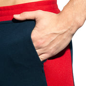 ES Collection Pique Fit Bermudas Navy SP245
