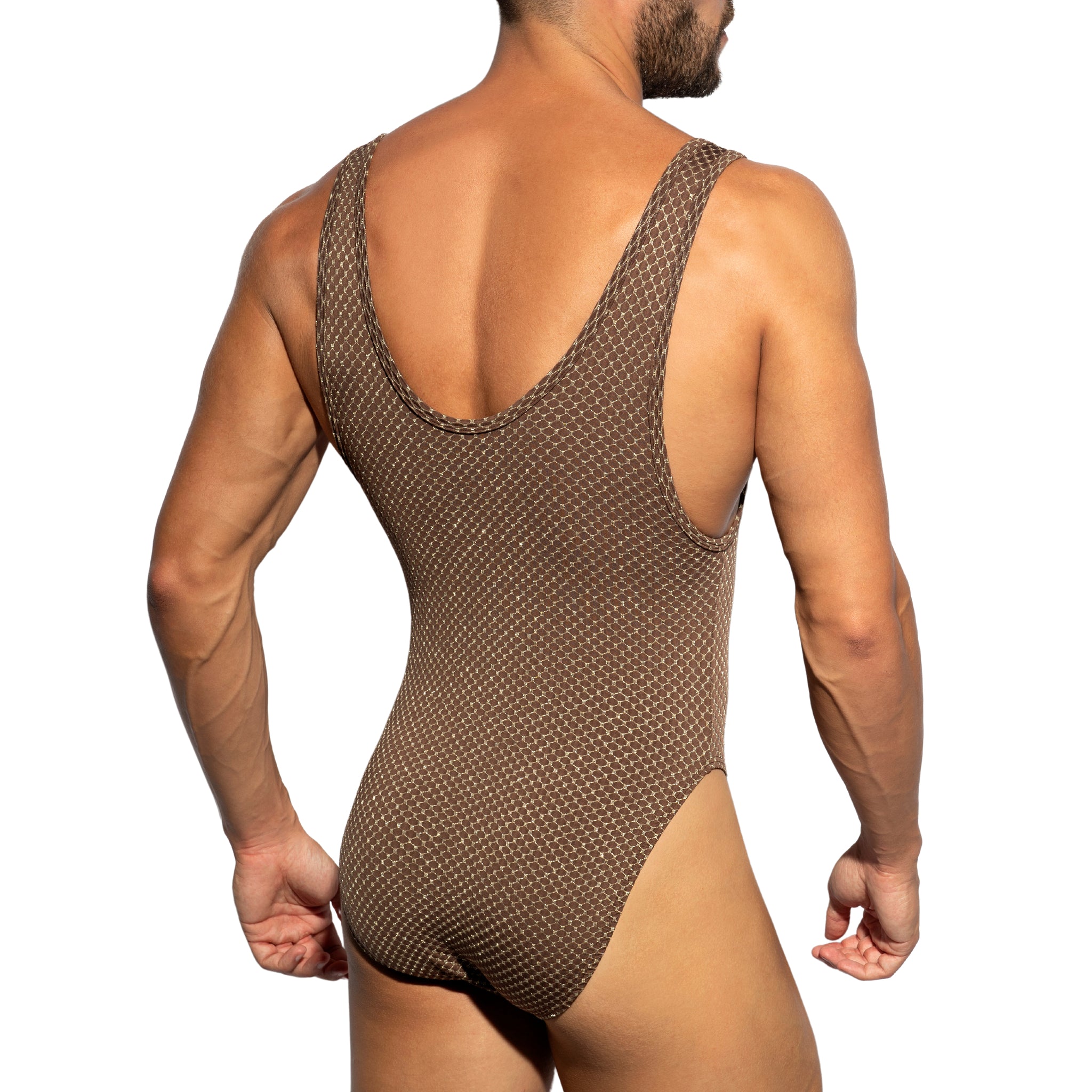 ES Collection Luxury Swimsuit Brown 2228