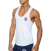 ES Collection Fit Never Back Down Tank Top White TS171