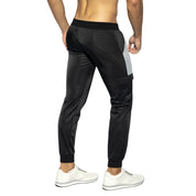 ES Collection Foam Patches Sports Pants Black SP269
