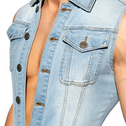 ES Collection Urban Denim Jumpsuit Pants Blue Jeans ESJ066