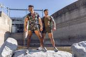 ES Collection Recycled Rib Sports Tank Top Khaki TS313