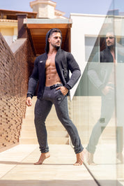 ES Collection High End Spike Jacket Black SP296