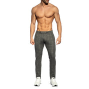 ES Collection Tweed Long Pants Charcoal SP339