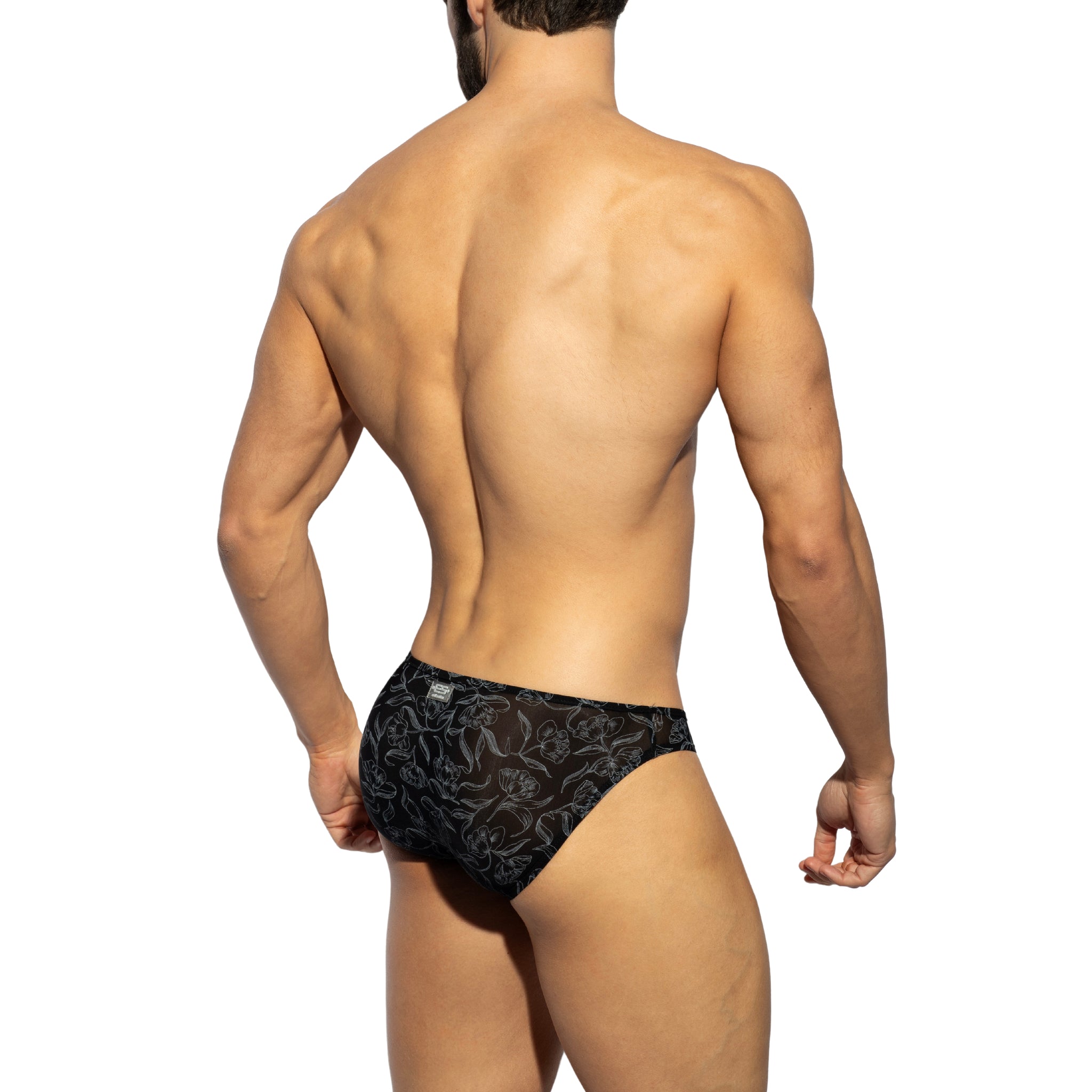 ES Collection Lingerie Bikini Brief Black UN625
