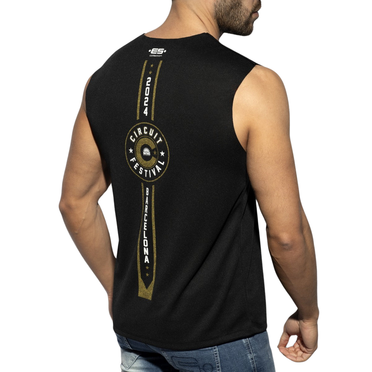 ES Collection Circuit Festival 2024 Tank Top Black PU552