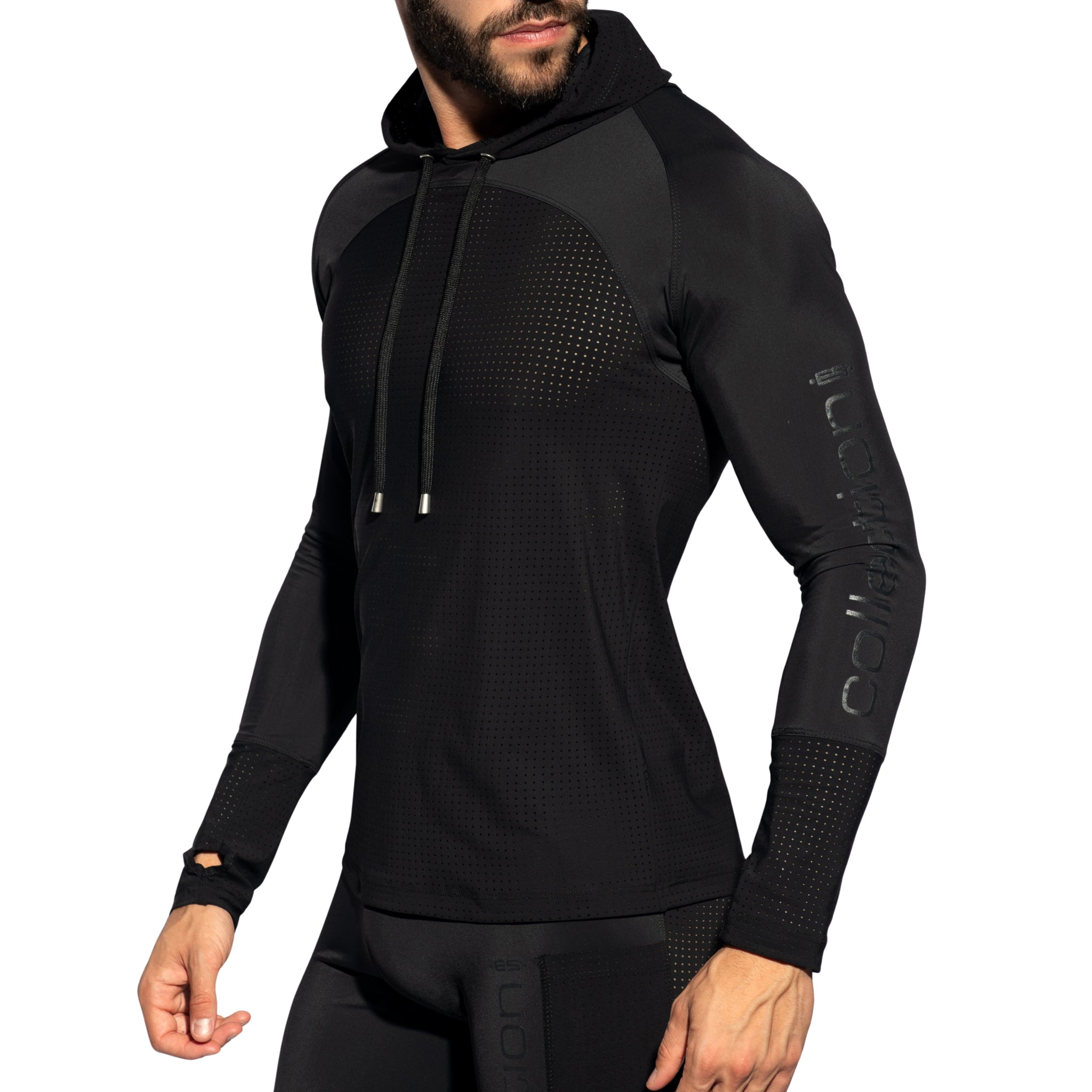 ES Collection Vertex Hoody Black SP350