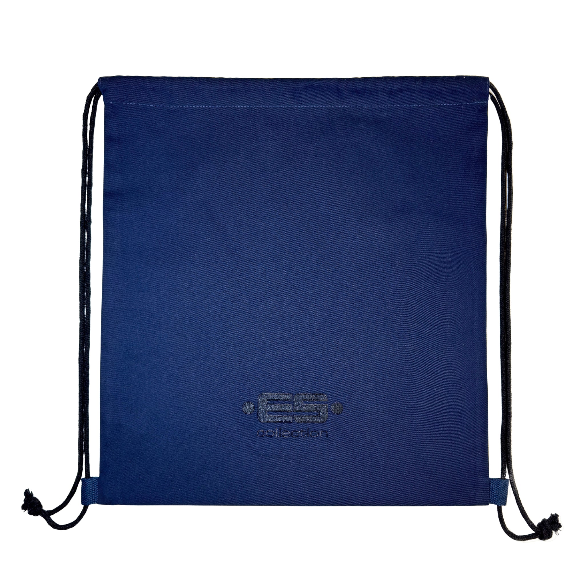 ES Collection Navy Cotton Beach Bag Navy AC248