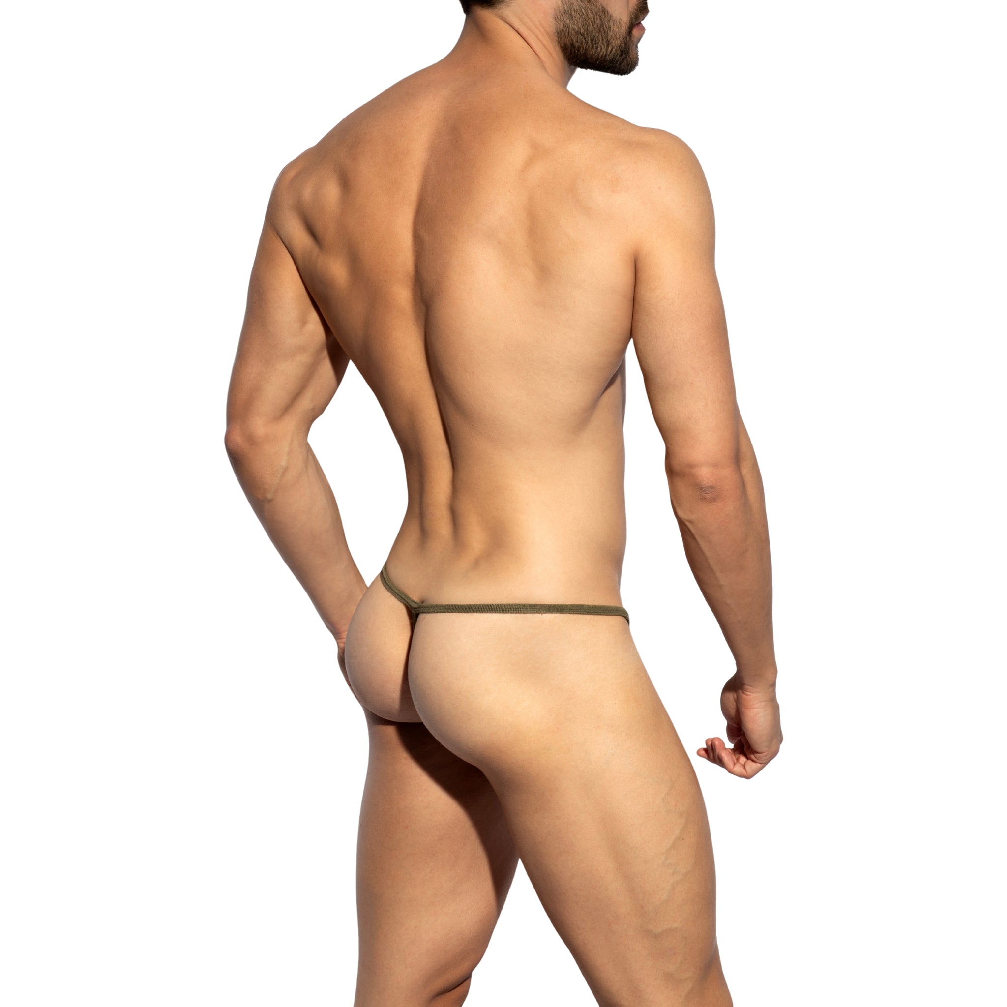 ES Collection Terrycloth Swim G-String Khaki 2621