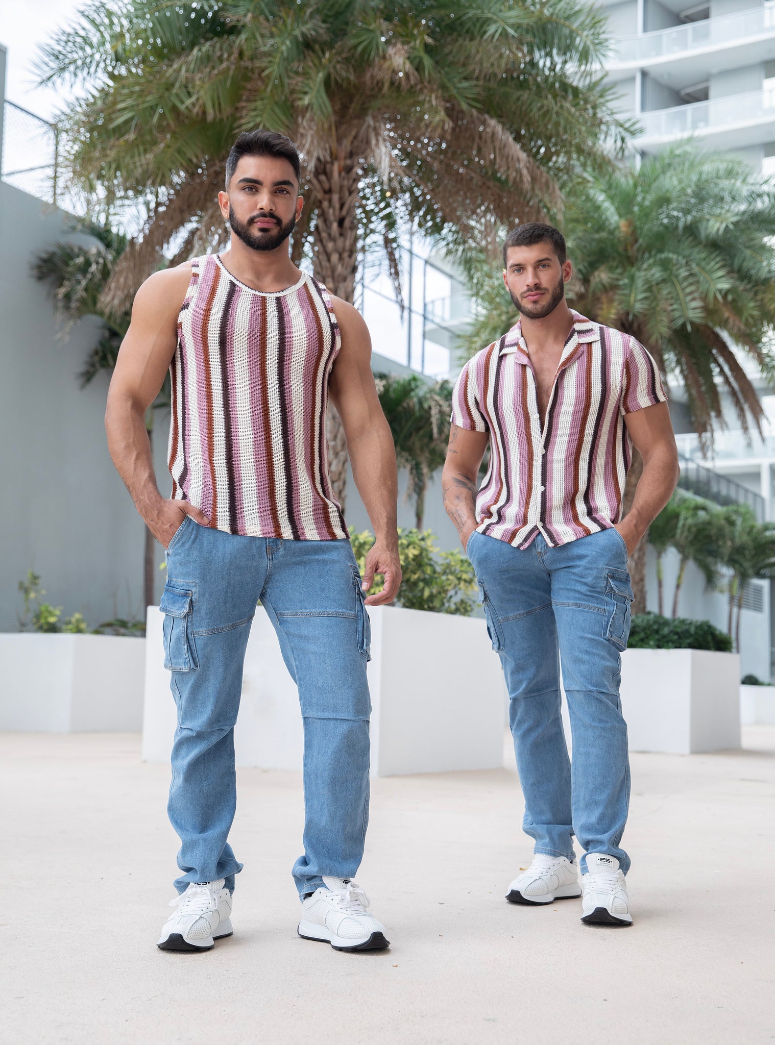 ES Collection Topkapi Tank Top Violet TS363