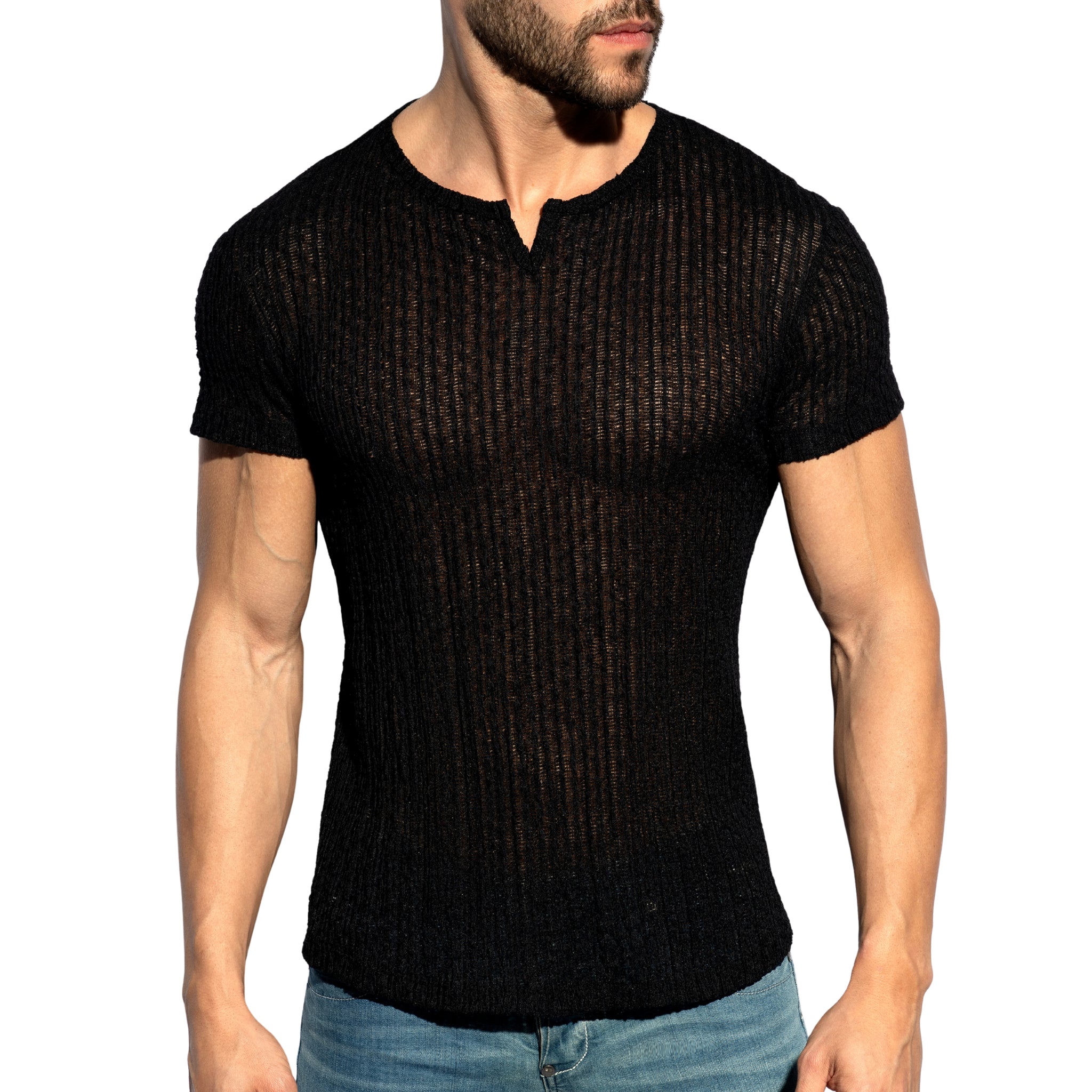 ES Collection Bobbles T-Shirt Black TS371