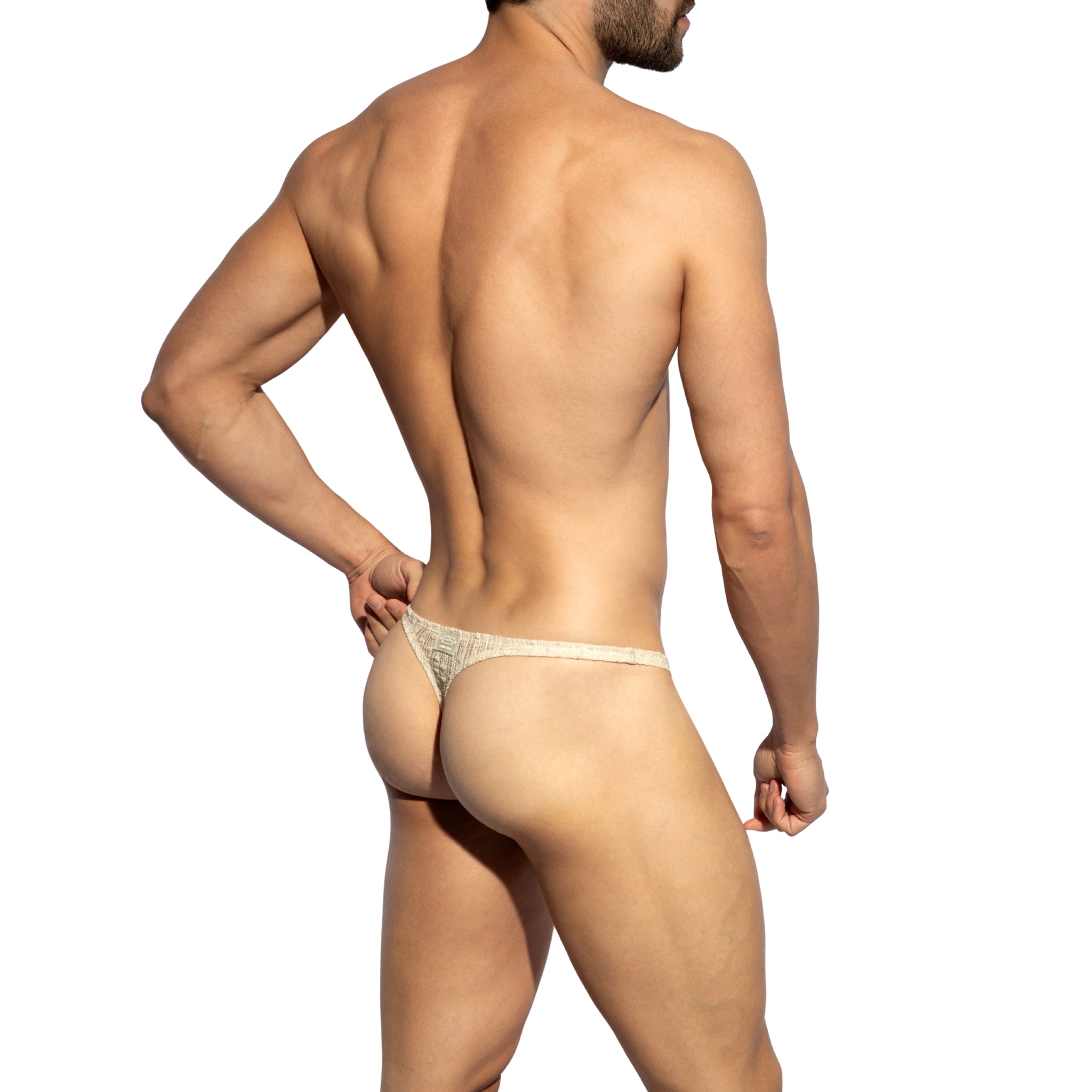ES Collection Bobbles Thong Beige UN670