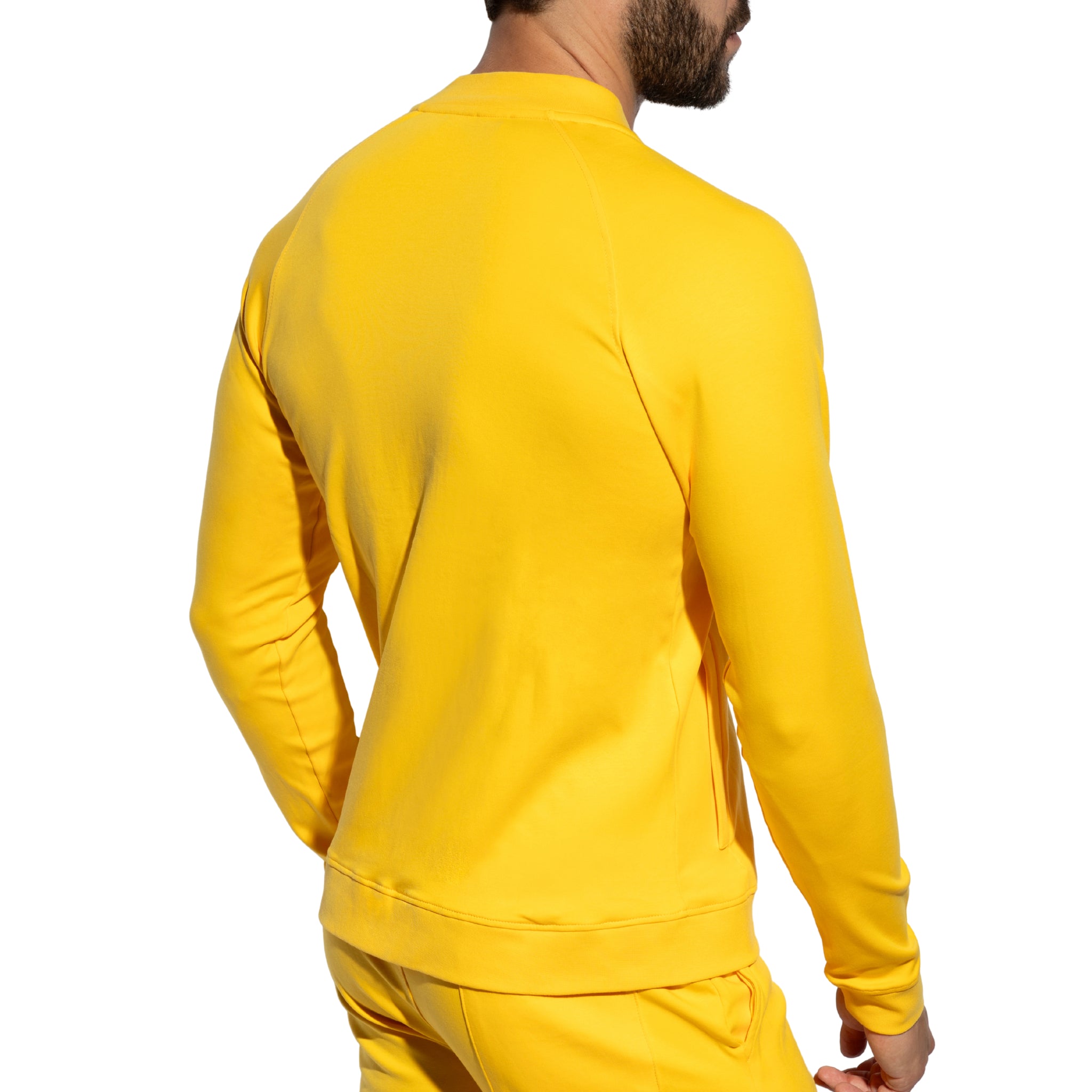 ES Collection Zip-Up Bomber Jacket Yellow SP361