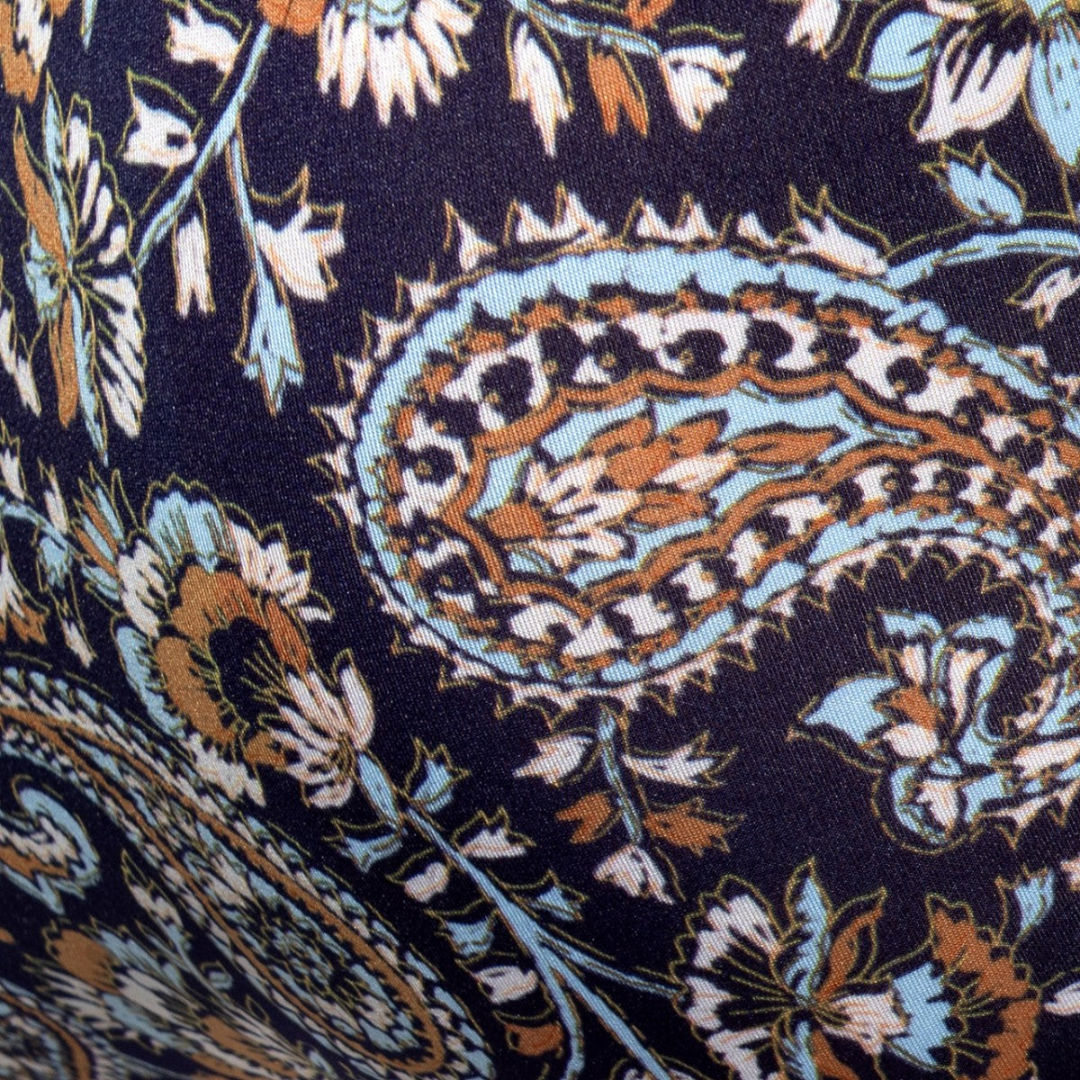 ES Collection Paisley Mini Thong Navy UN689