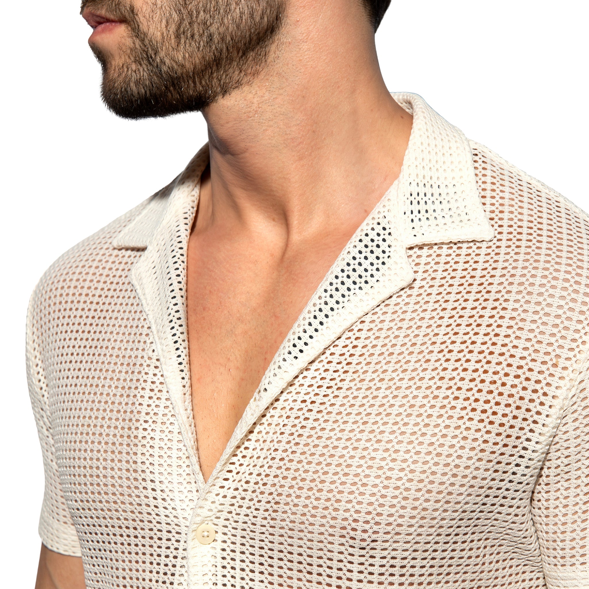 ES Collection Formentera Shirt Ivory SHT036