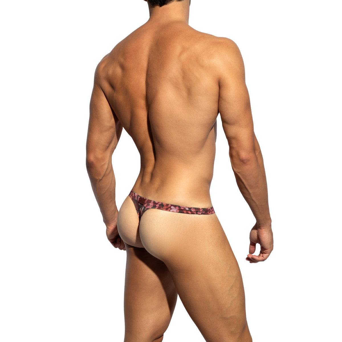 ES Collection Muddy Camo Thong Garnet UN694