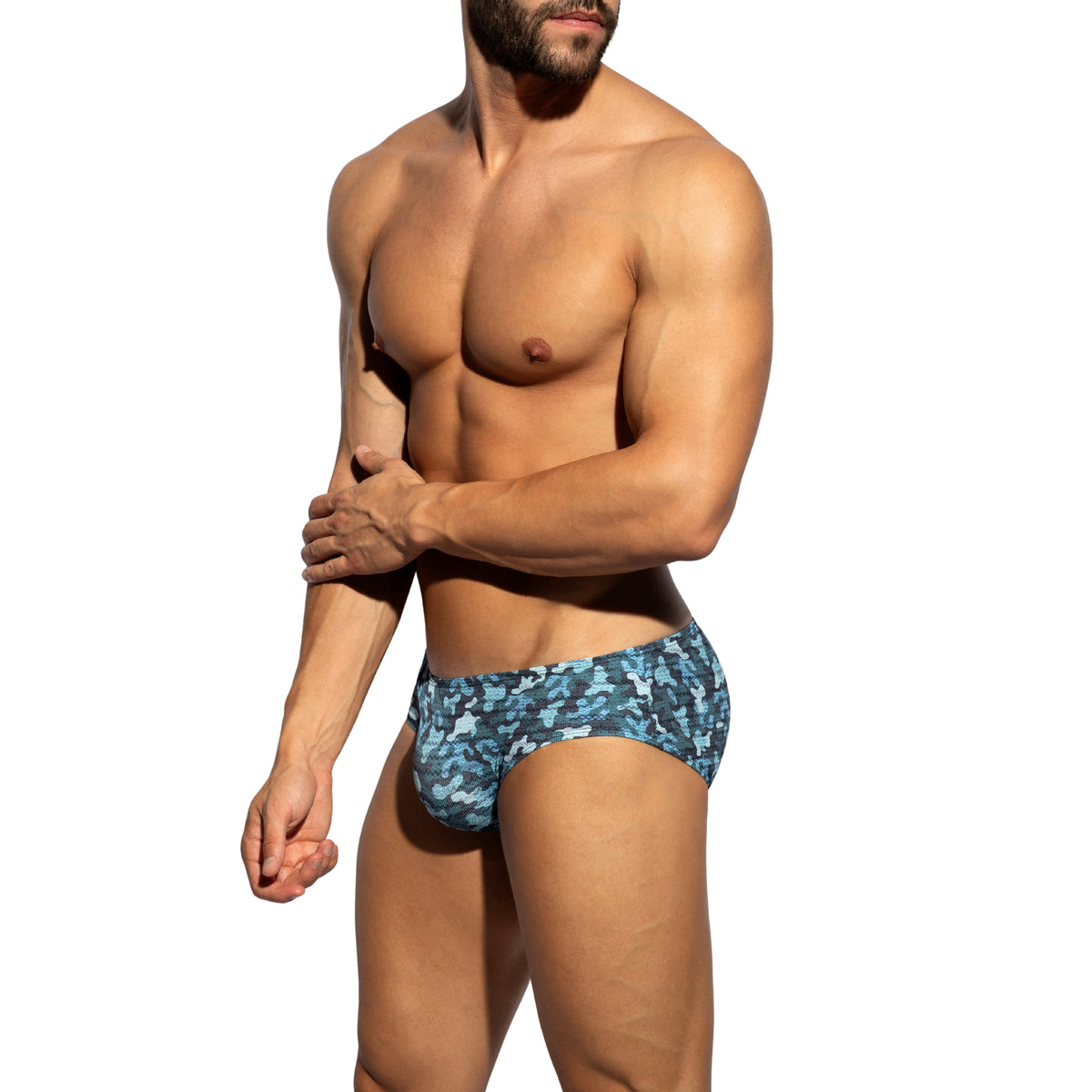 ES Collection Muddy Camo Brief Navy UN693