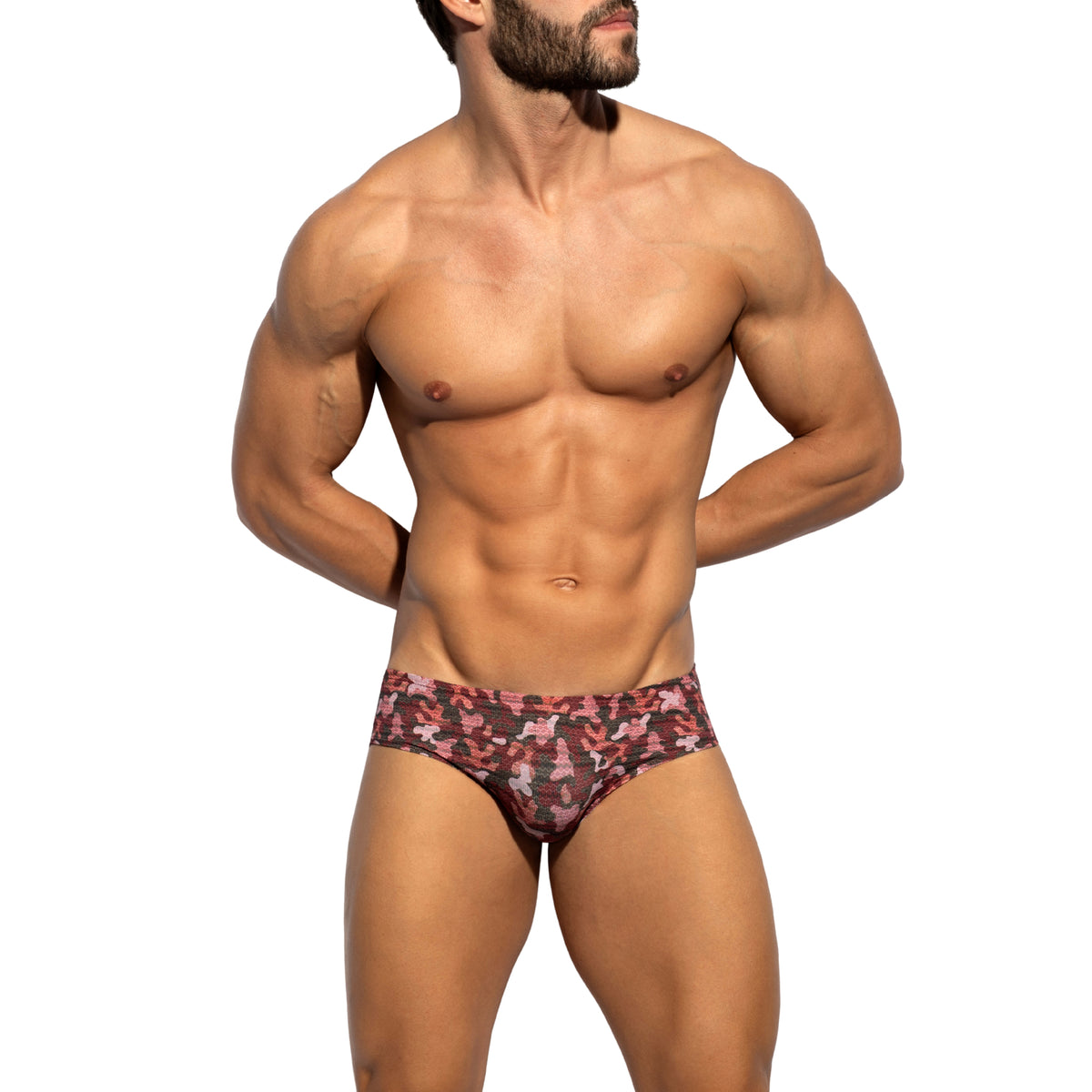 ES Collection Muddy Camo Brief Garnet UN693