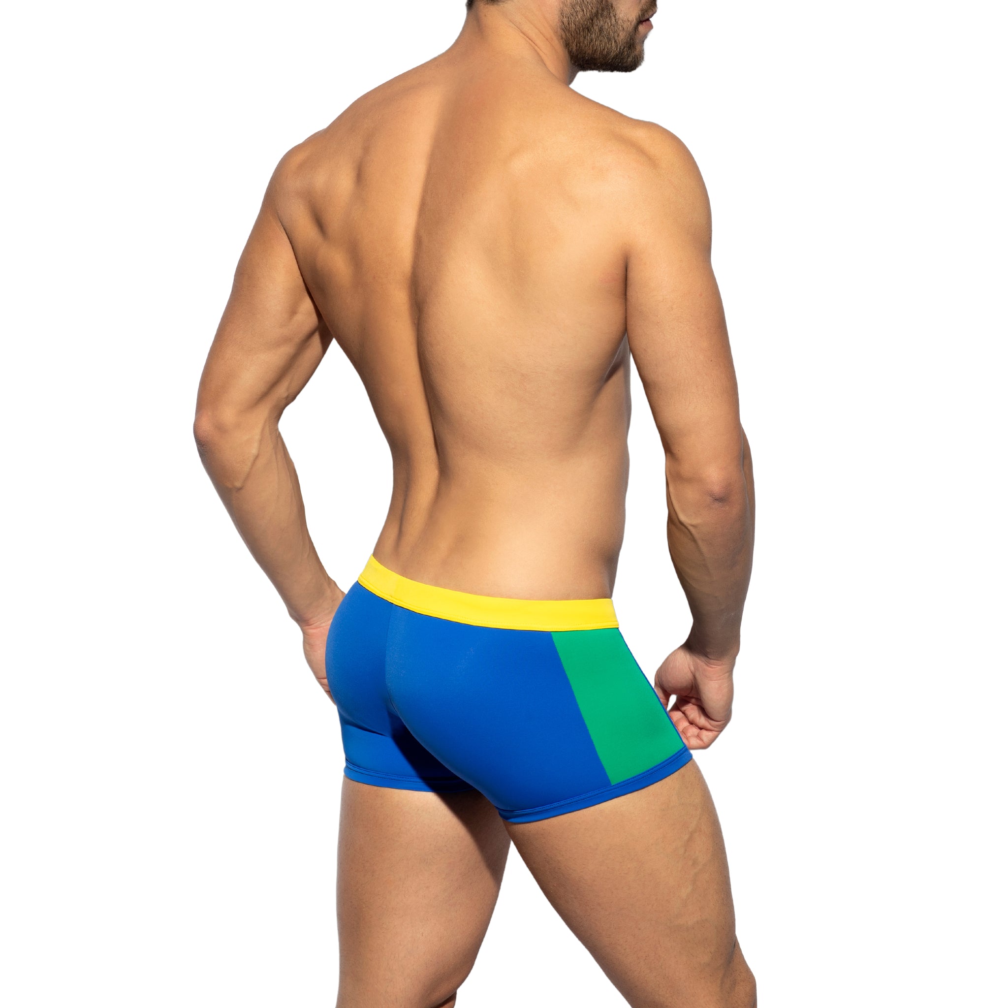 ES Collection Flags Swim Trunk Royal Blue 2209