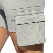 ES Collection Pique Short Heather Grey SP260