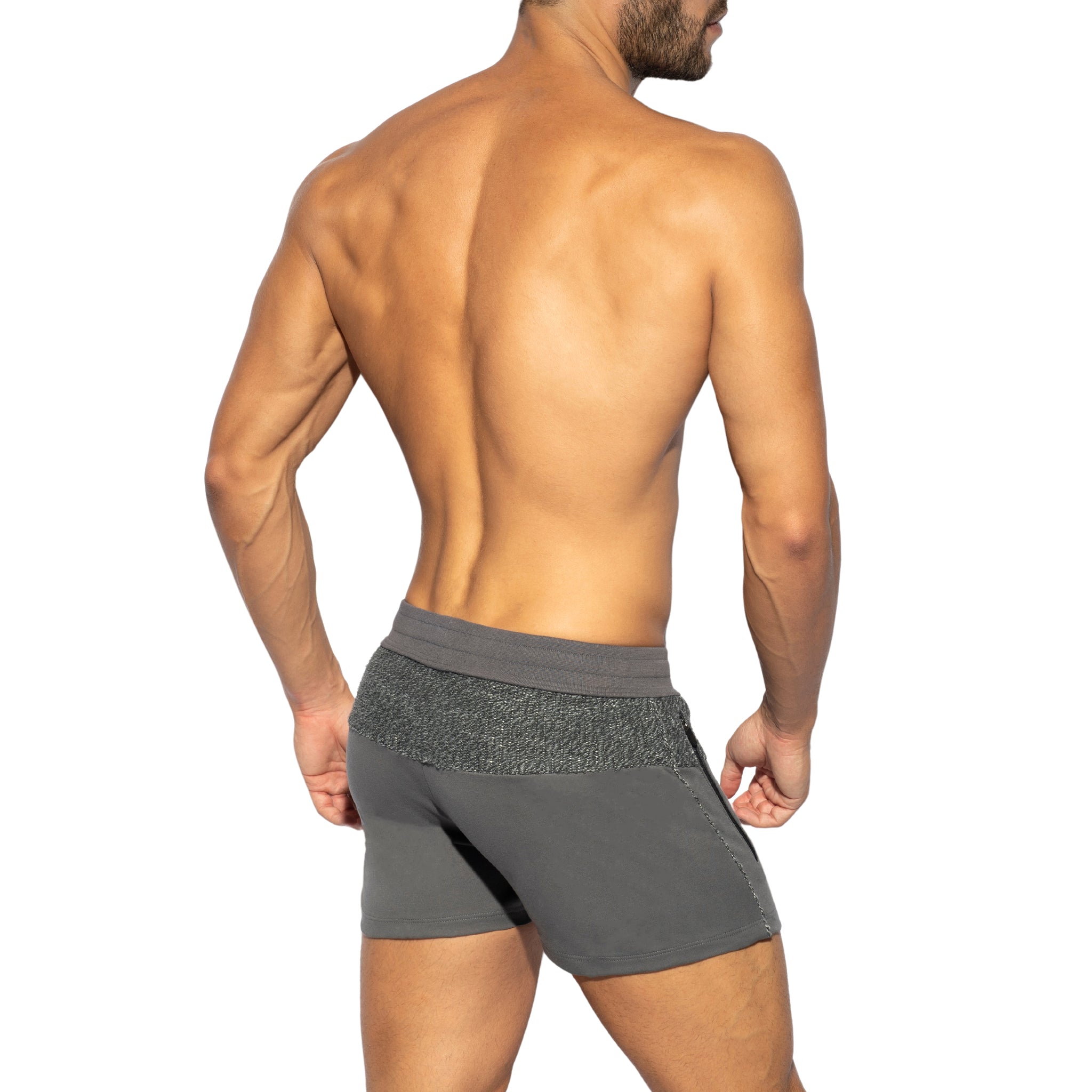 ES Collection Charcoal Rustic Sports Shorts Charcoal SP283