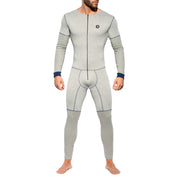 ES Collection Dystopia Bodysuit Heather Grey UN287