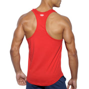 ES Collection Fit Never Back Down Tank Top Red TS169