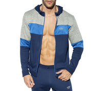 ES Collection Rustic Combi Sport Jacket Navy SP223