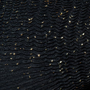 ES Collection Gold Glitter Sunga Black UN618