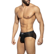 ES Collection C-Through Sexy Brief Black UN2126