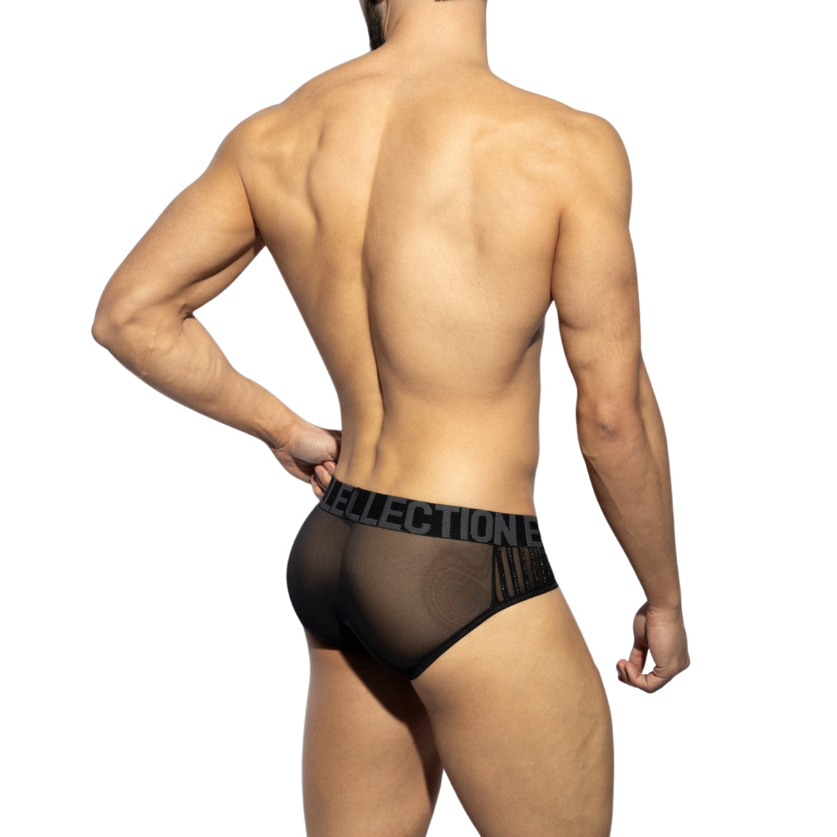 ES Collection C-Through Sexy Brief Black UN2126