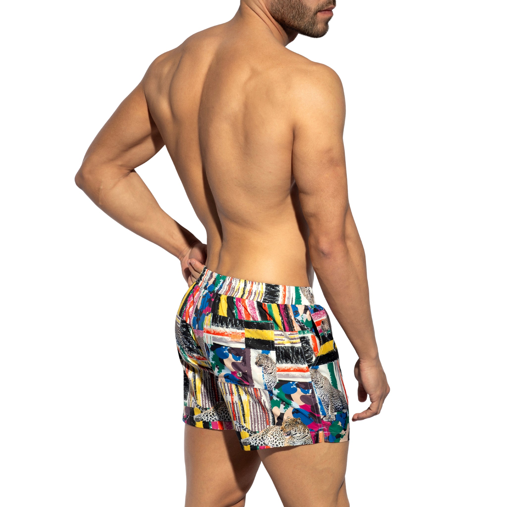 ES Collection Wild West Swim Shorts Black 2510