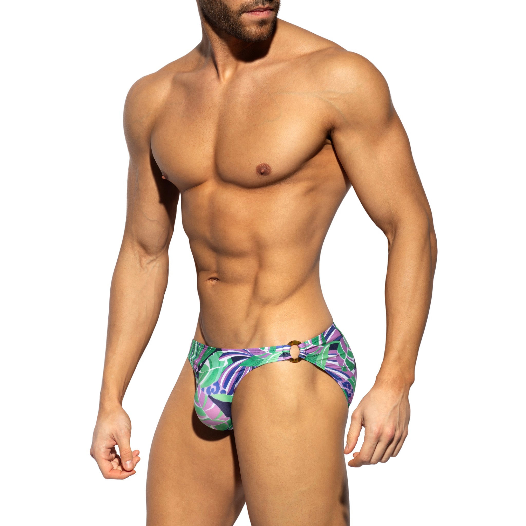 ES Collection Seychelles Swim Bikini Brief Violet 2516