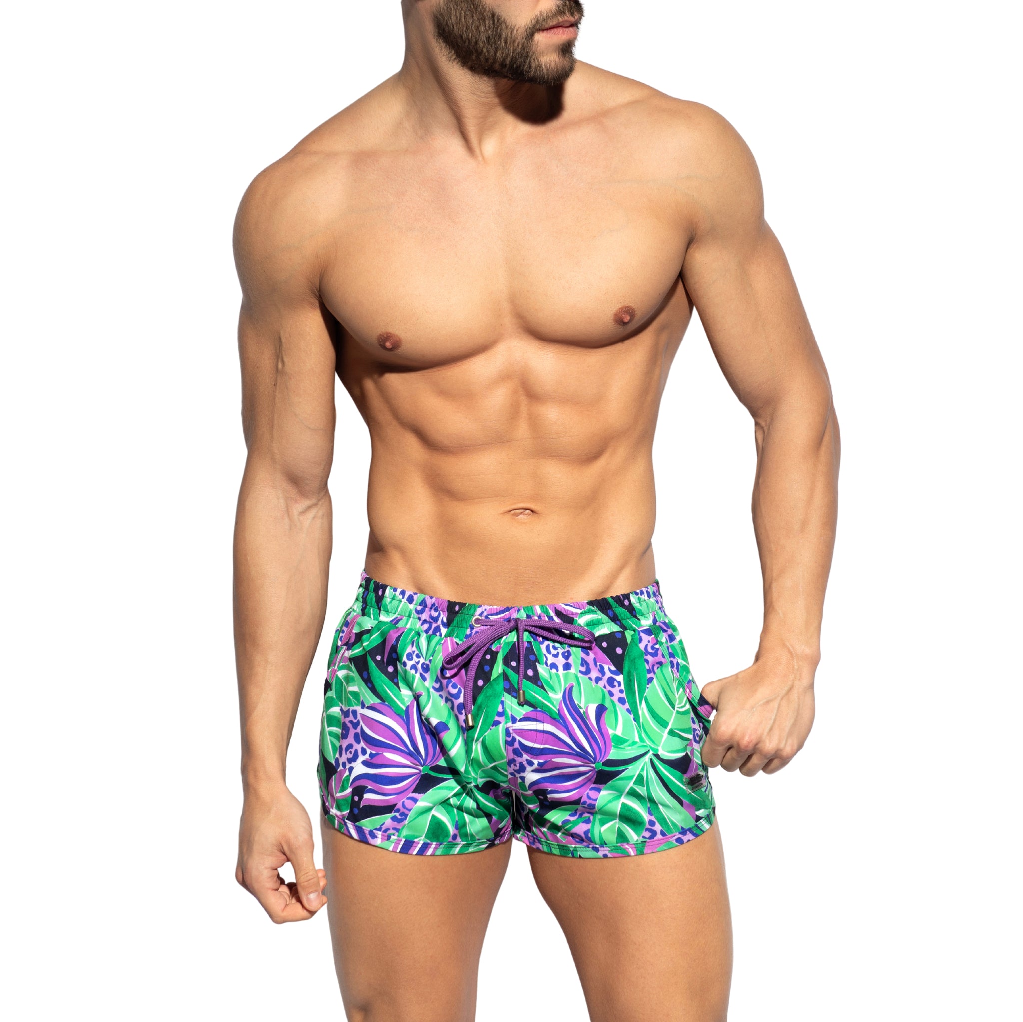 ES Collection Seychelles Swim Shorts Violet 2514