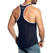 ES Collection Navy Rib Tank Top Navy UN2131