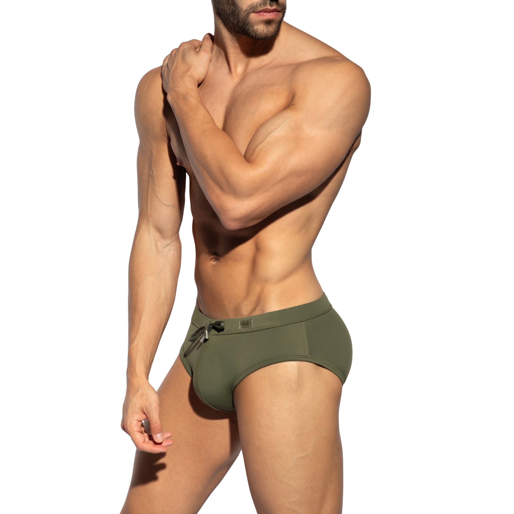 ES Collection Basic Sportive Swim Brief Khaki 2517