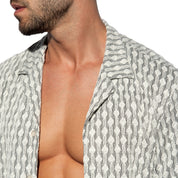 ES Collection Glen Shirt White SHT033