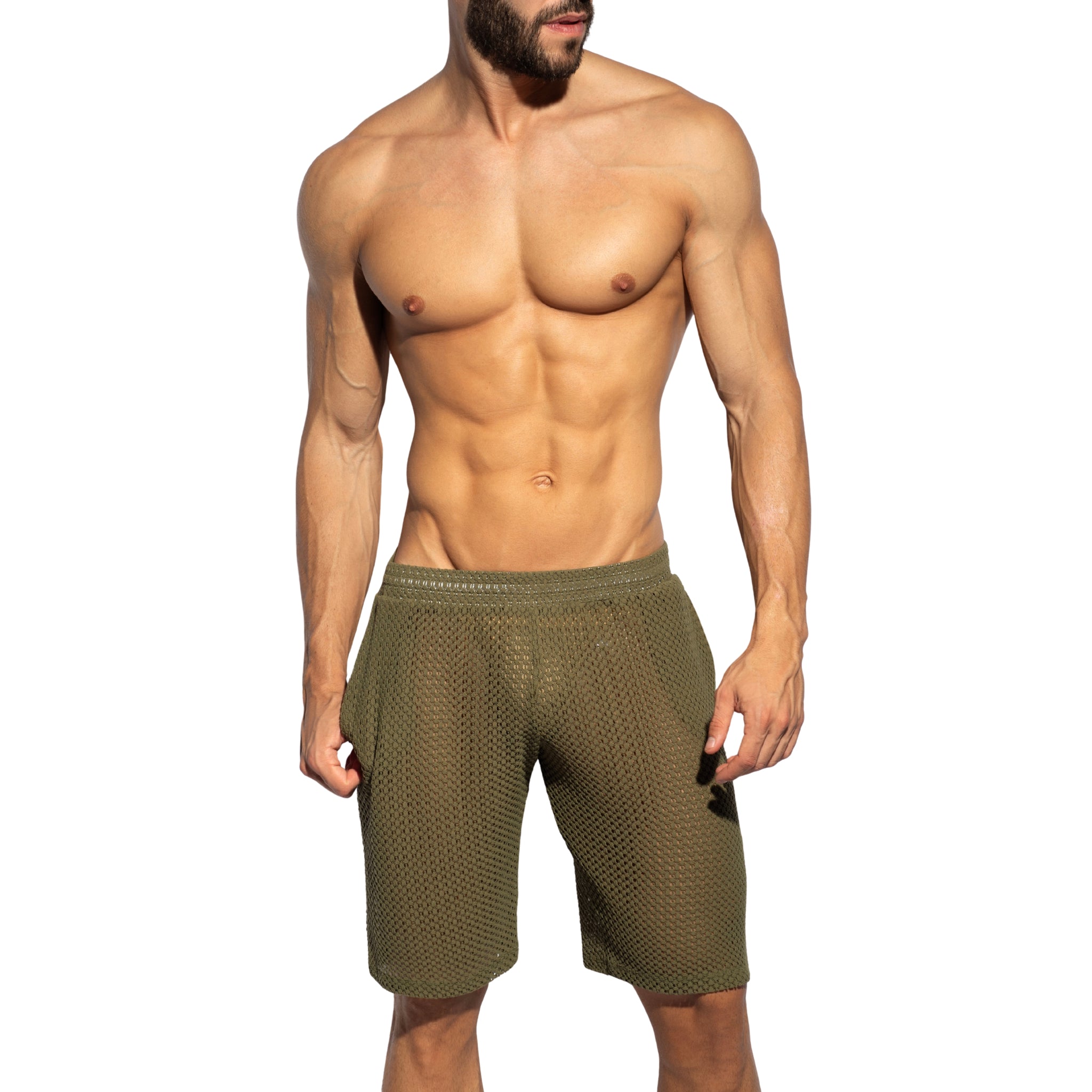 ES Collection Brisa Bermuda Shorts Khaki SP354