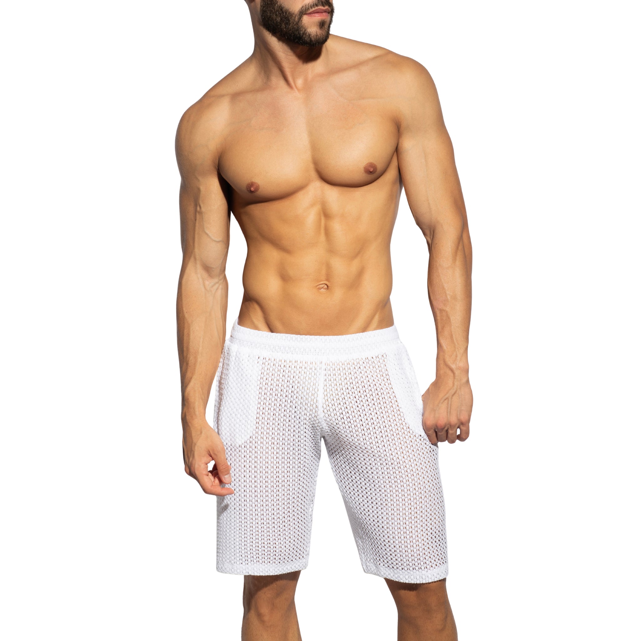 ES Collection Brisa Bermuda Shorts White SP354