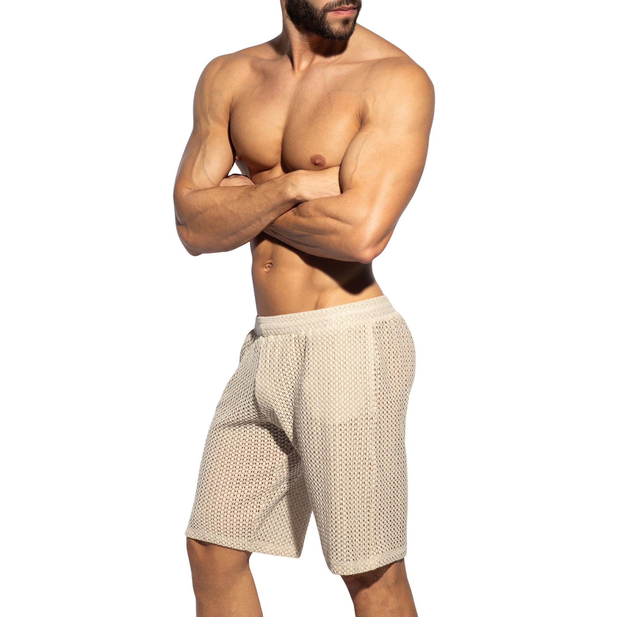 ES Collection Brisa Bermuda Shorts Beige SP354