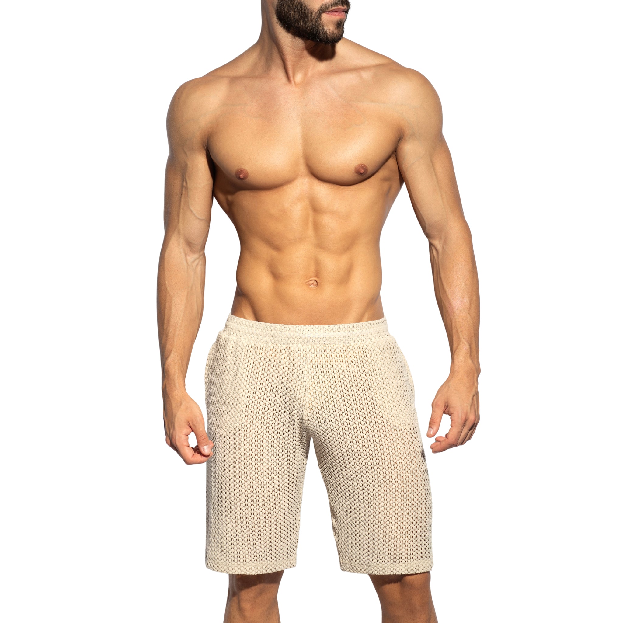 ES Collection Brisa Bermuda Shorts Beige SP354