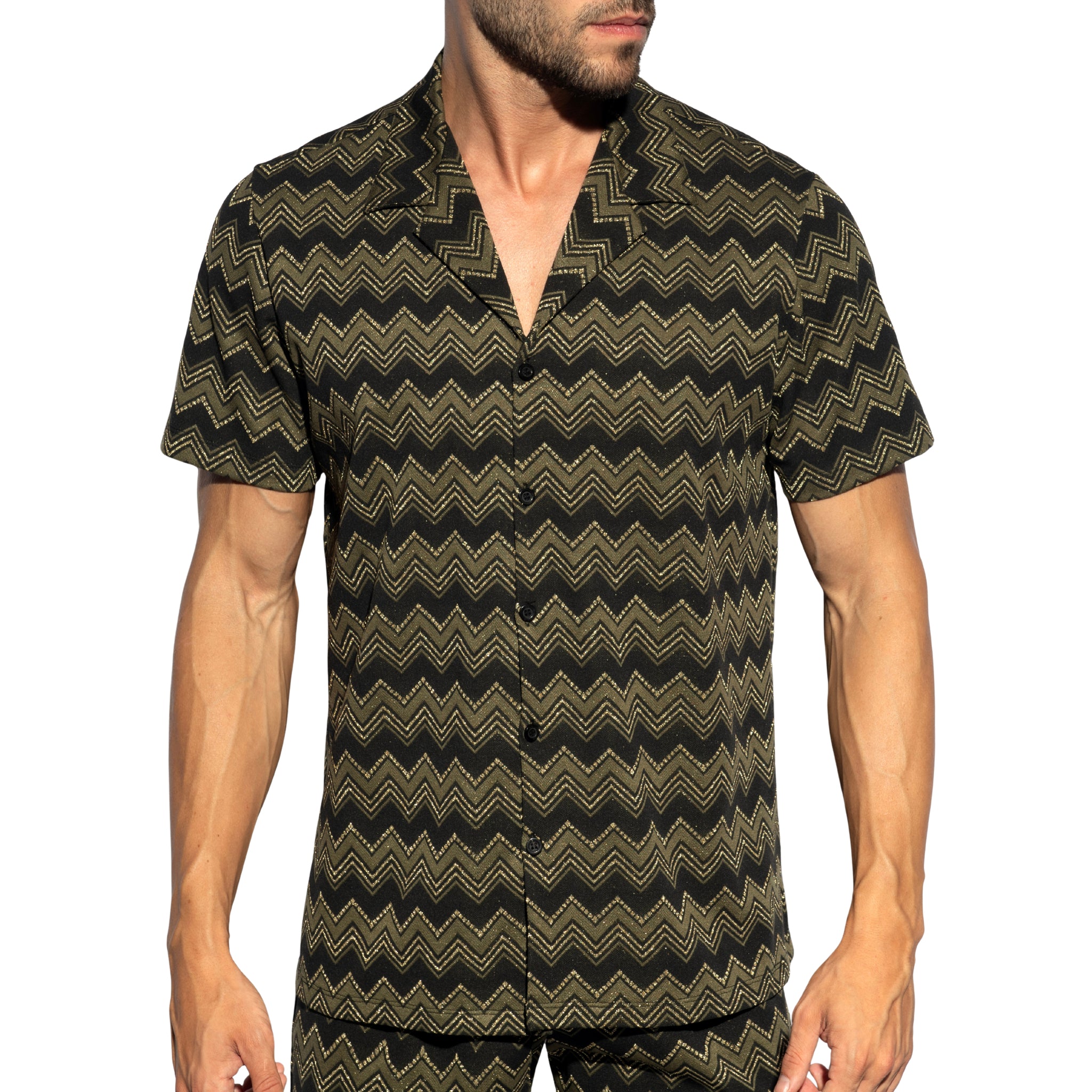 ES Collection Aristo Shirt Khaki SHT034