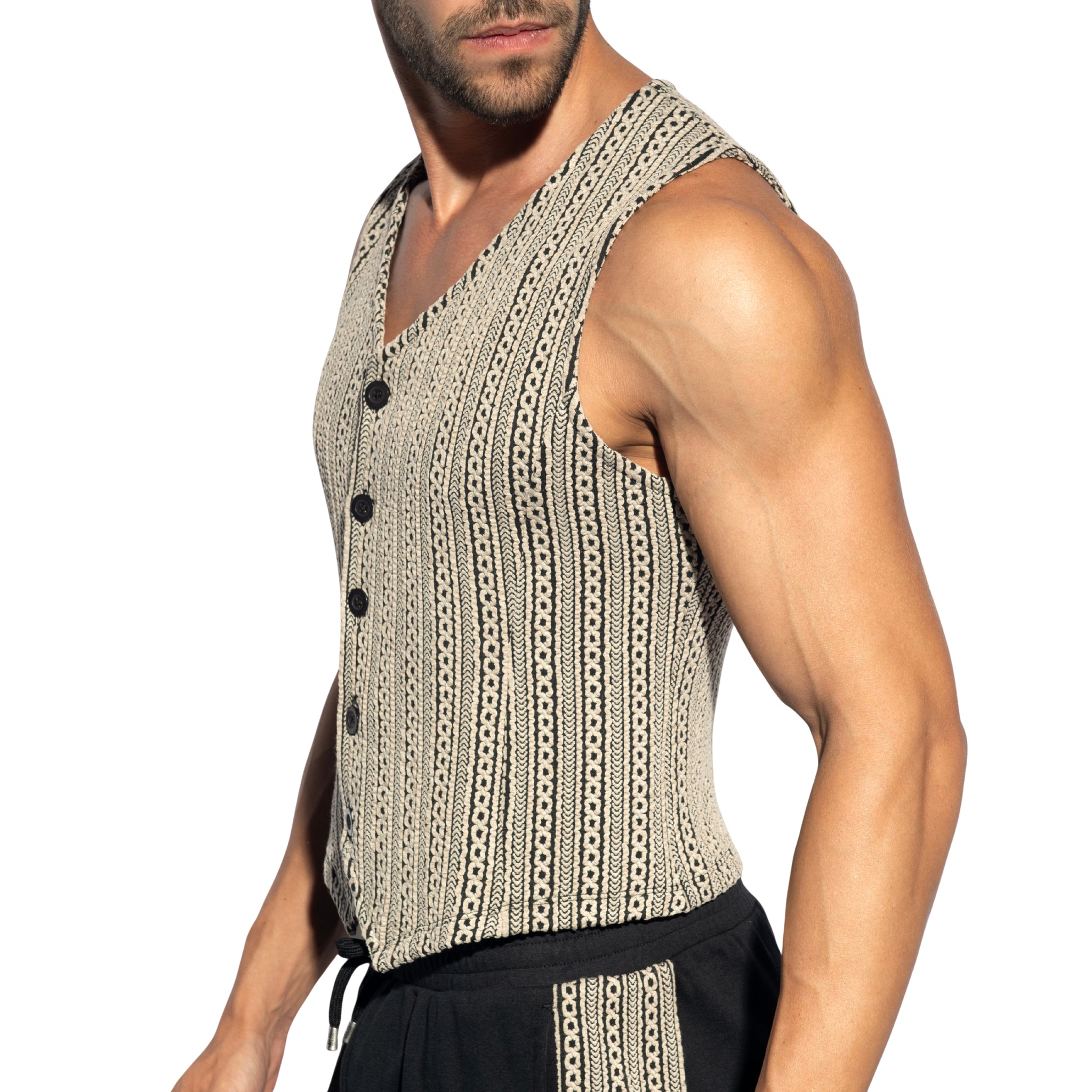 ES Collection Athios Vest Black SP359