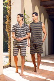 ES Collection Aristo Bermuda Shorts Beige SP356