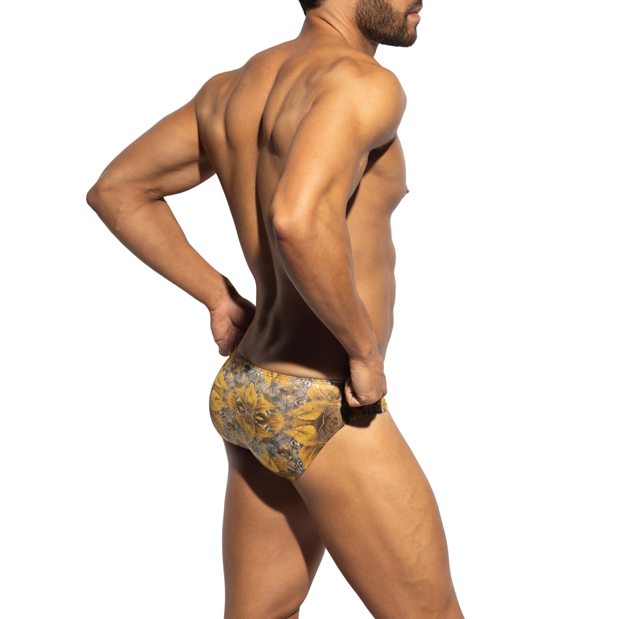 ES Collection Safari Bikini Brief Yellow UN645