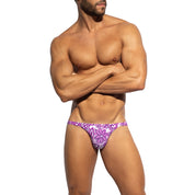 ES Collection Van Gogh Flowers Bikini Brief Violet UN651