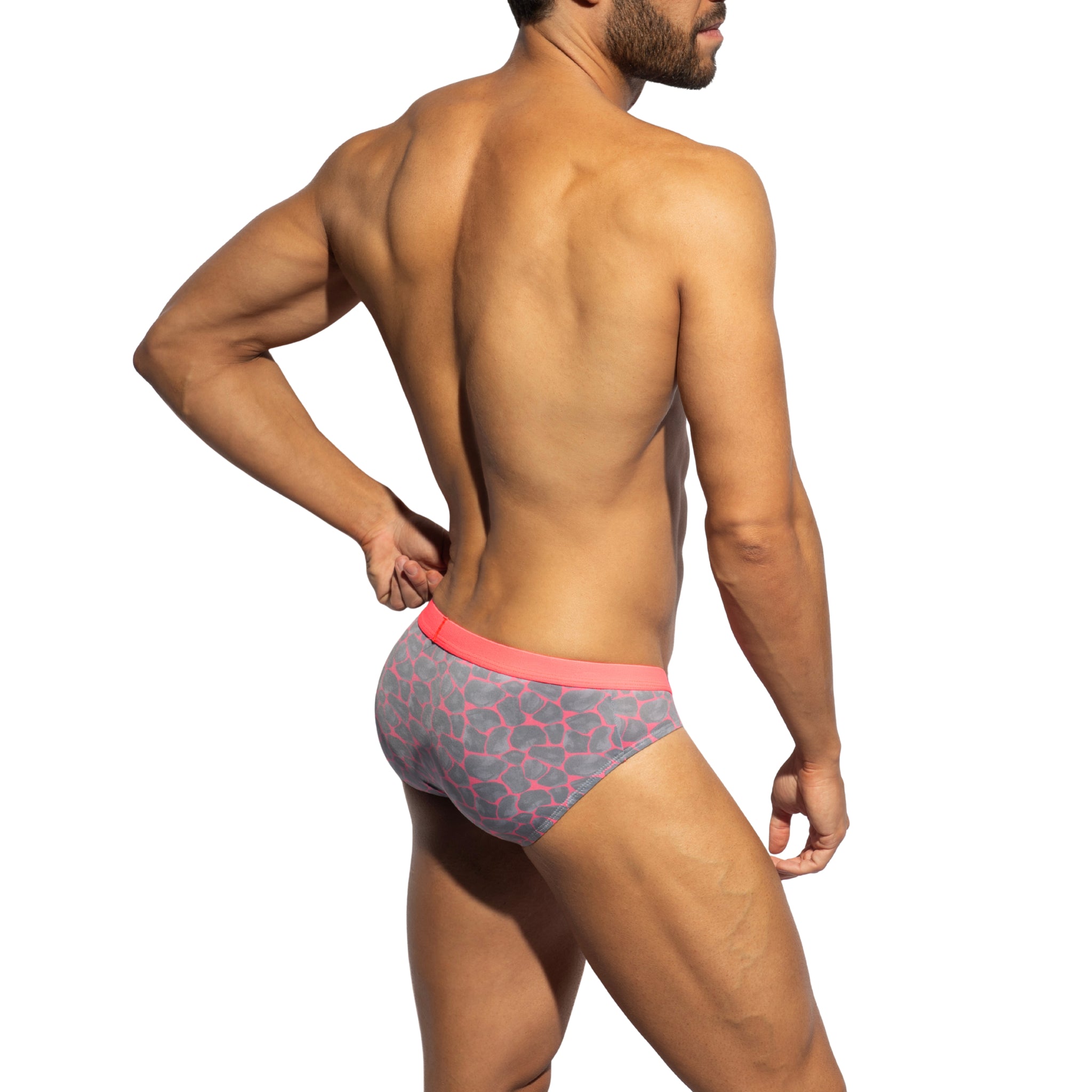ES Collection Piedra Seca Bikini Brief Neon Pink UN641