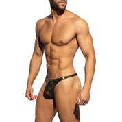 ES Collection Gold + Gold Thong Black UN658